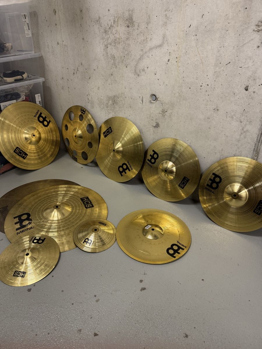 Meinl Musikinstrumente: Meinl HCS Cymbal Set – Gebraucht aus Riedholz von swissdrummusic