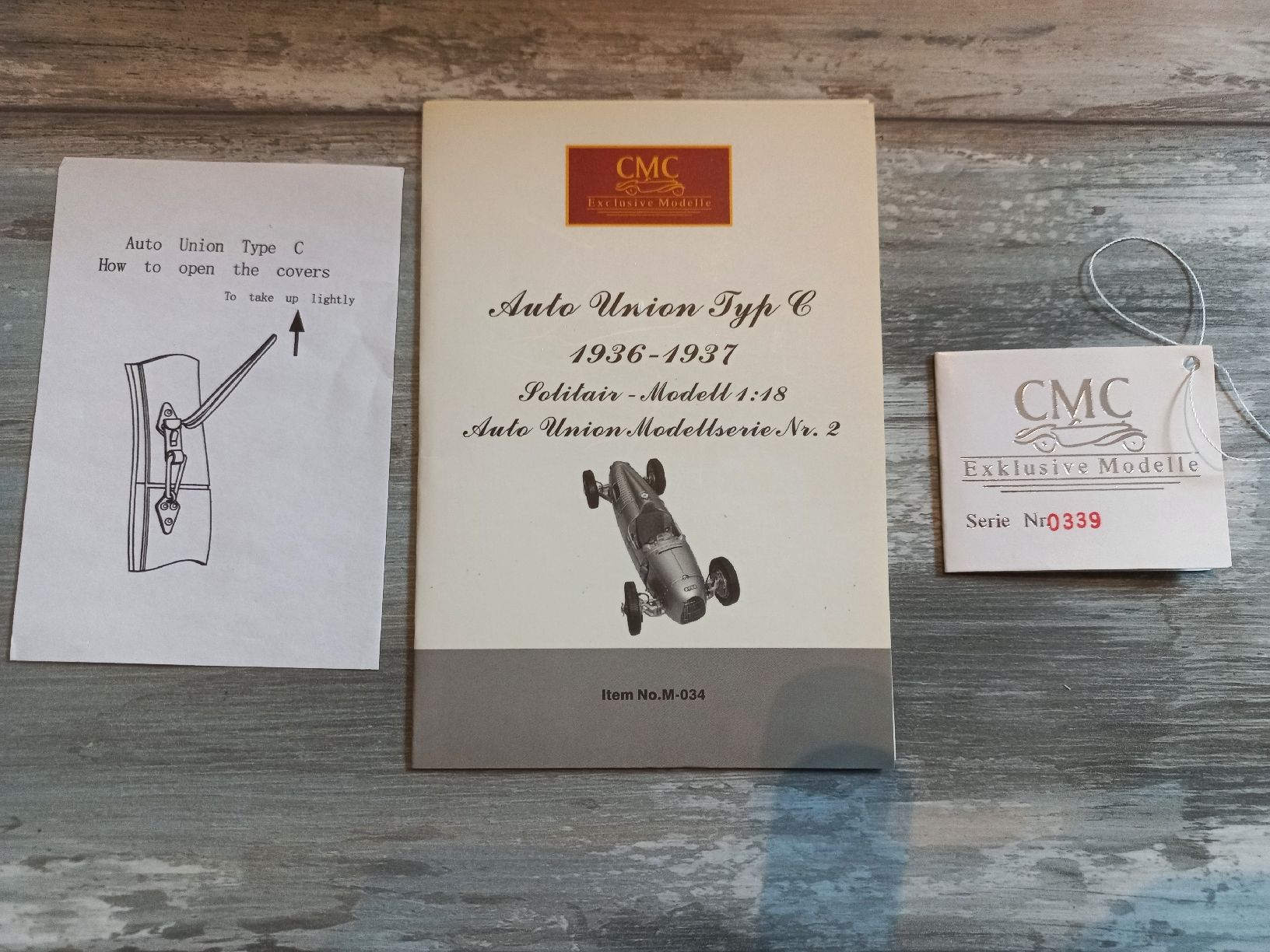 CMC Voitures modèles: Auto-Union Typ C 1/18 CMC – D'occasion à Attalens par remy_s00 7