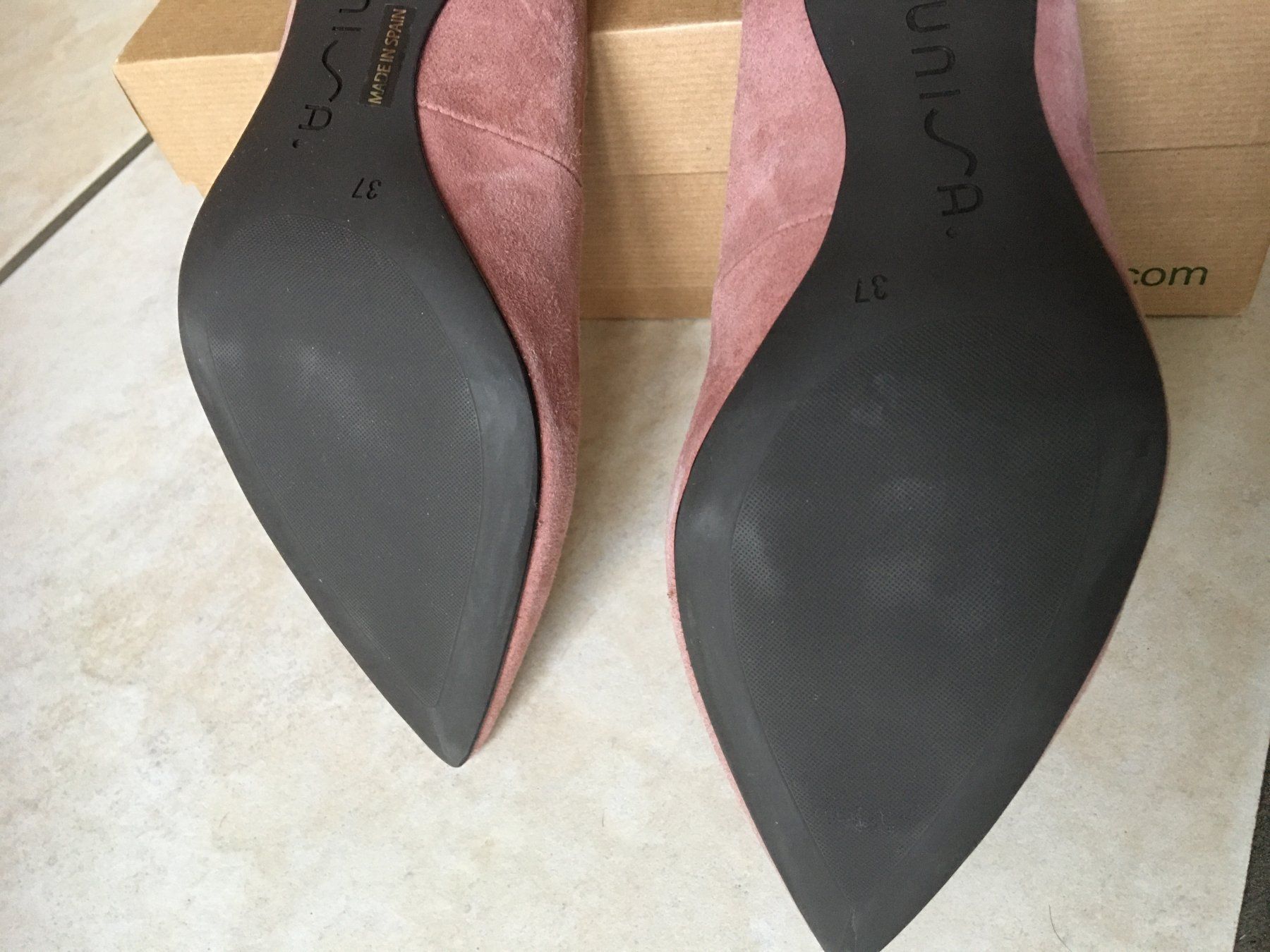 Damenschuhe: NEU - Pumps Wildleder, Old-pink, gr. 37 – Neu und originalverpackt aus Cugnasco von isolaverde 3