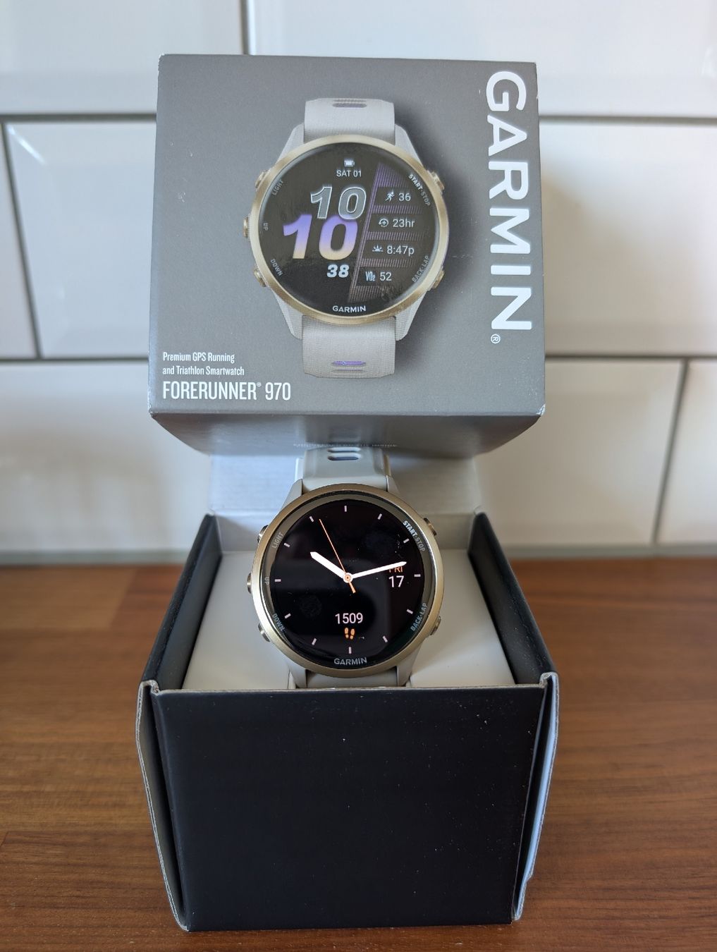 Garmin Smartwatch: Garmin Forerunner 970 mit Garantie bis Jan.2028 – Neu (gemäss Beschreibung) aus Mümliswil von Grizzly7