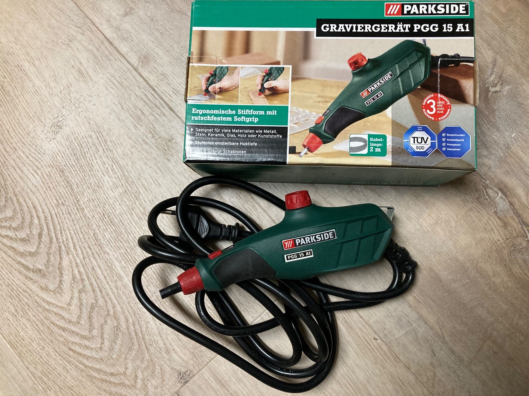 Parkside Alle Maschinen: Graviergerät PGG 15 A1 von PARKSIDE – Gebraucht aus Worben von  2