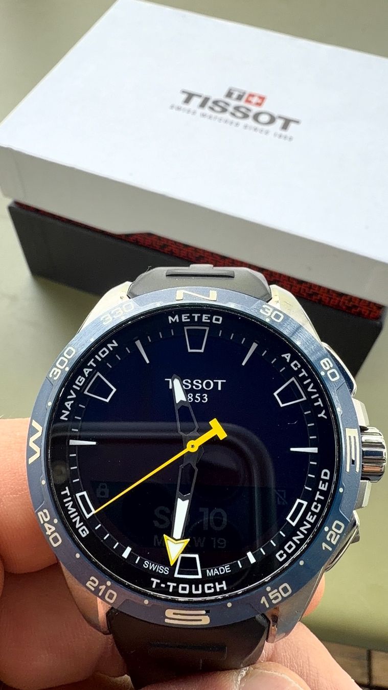 Tissot Orologi: Tissot T-Touch Connect Solar Jungfraubahn – Usato da Geroldswil venduto da Geni833 1