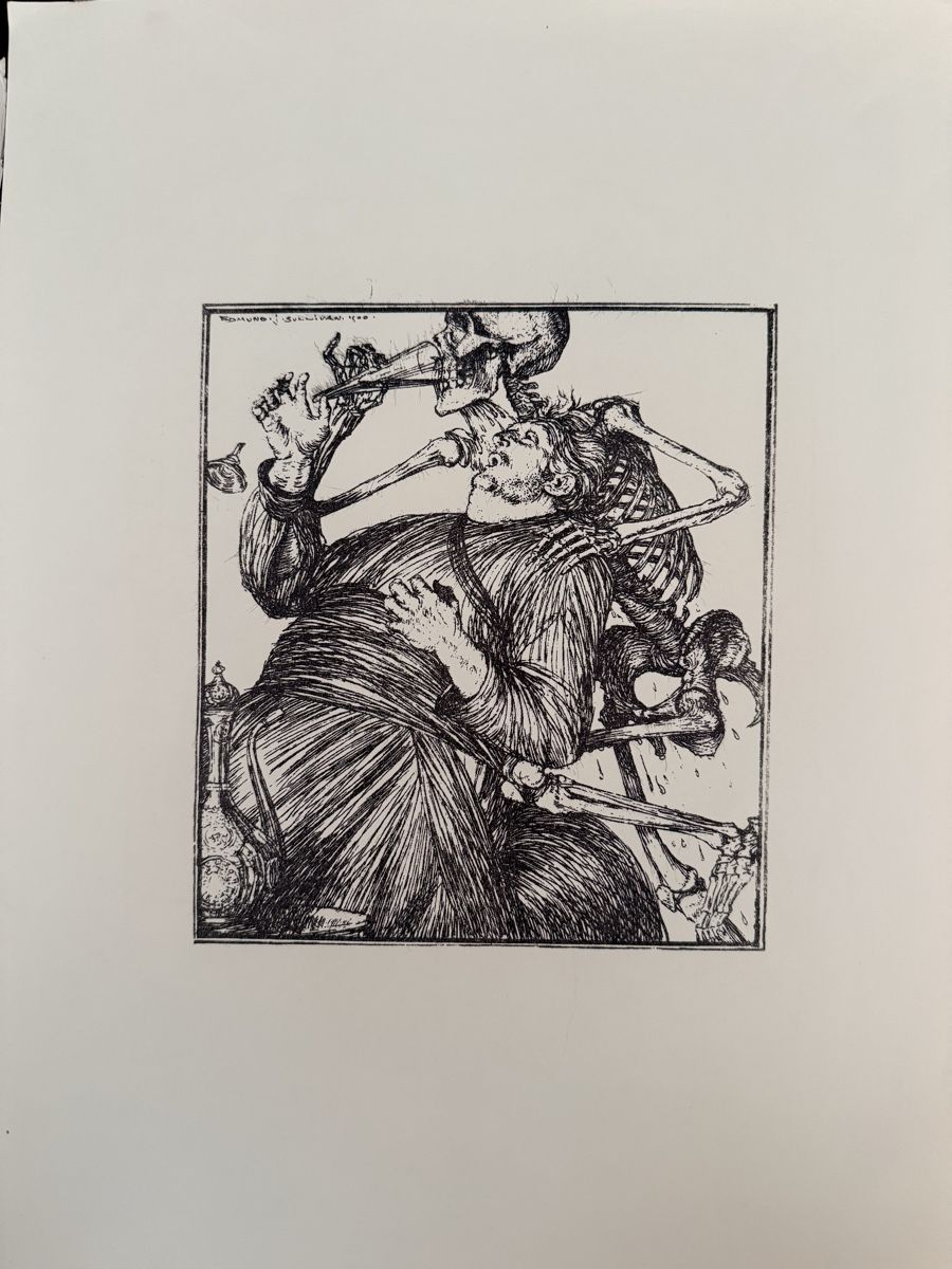 Grafica & Litografie: EDMUND J. SULLIVAN -Lithography – Usato da Solothurn venduto da NUVICO