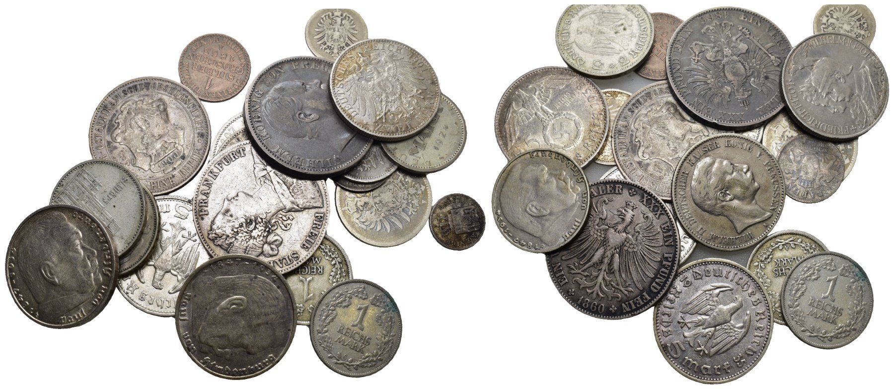 Tutti le monete: Deutschland Lot Silber – Usato da Bern venduto da numismatictops