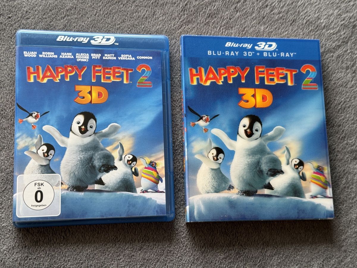 Tutti i DVDs: 3D Blu-ray Happy Feet 2 – Usato da Regensdorf venduto da scheissspiel