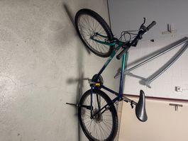 Mountainbike Velo Suisse blau grün gebraucht guter Zustand