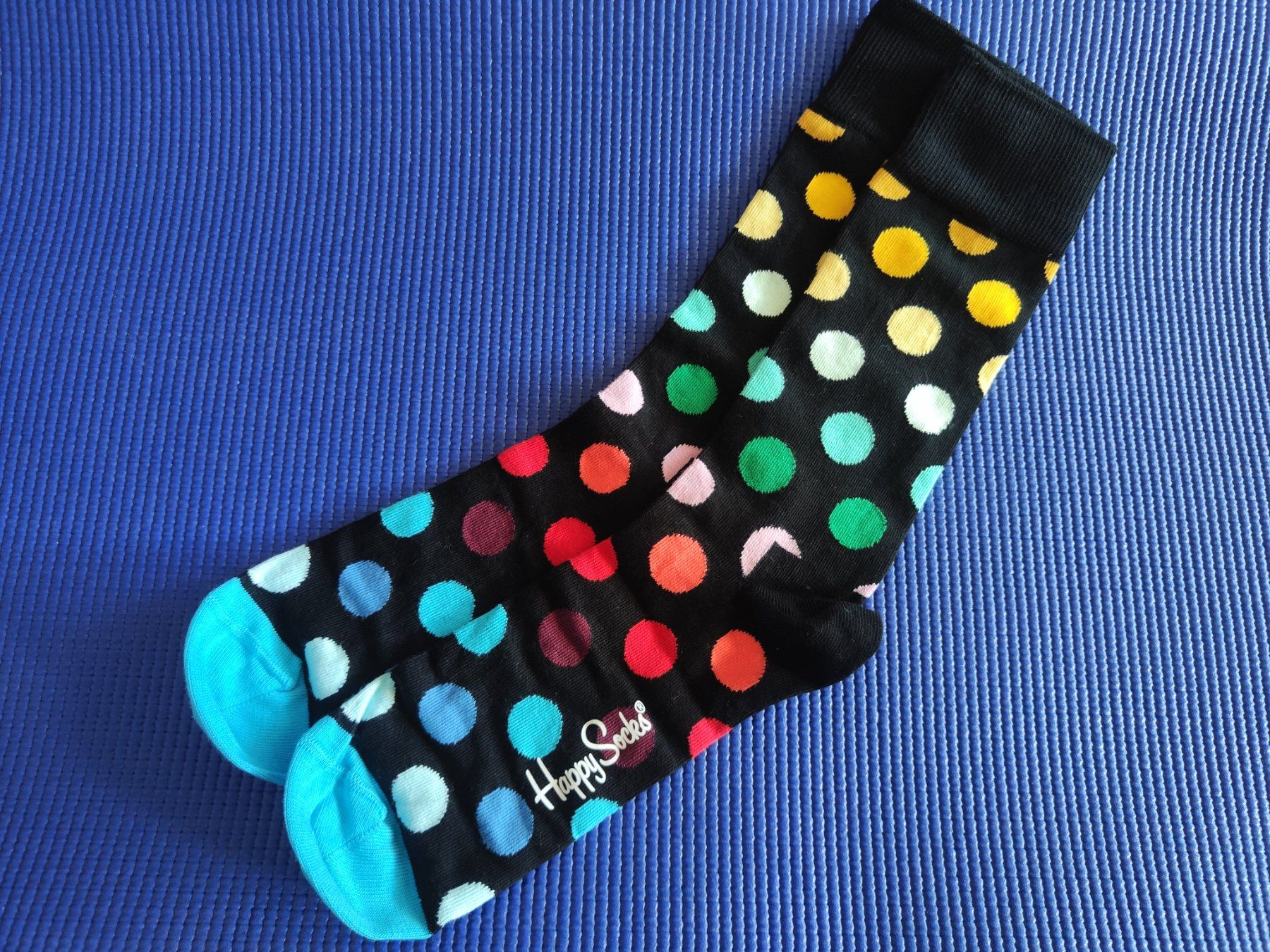 Socken: New Happy Socks, muti color dots, 41-46 – Neu (gemäss Beschreibung) aus Sursee von Re.joy