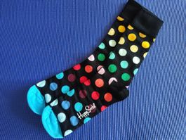 New Happy Socks, muti color dots, 41-46