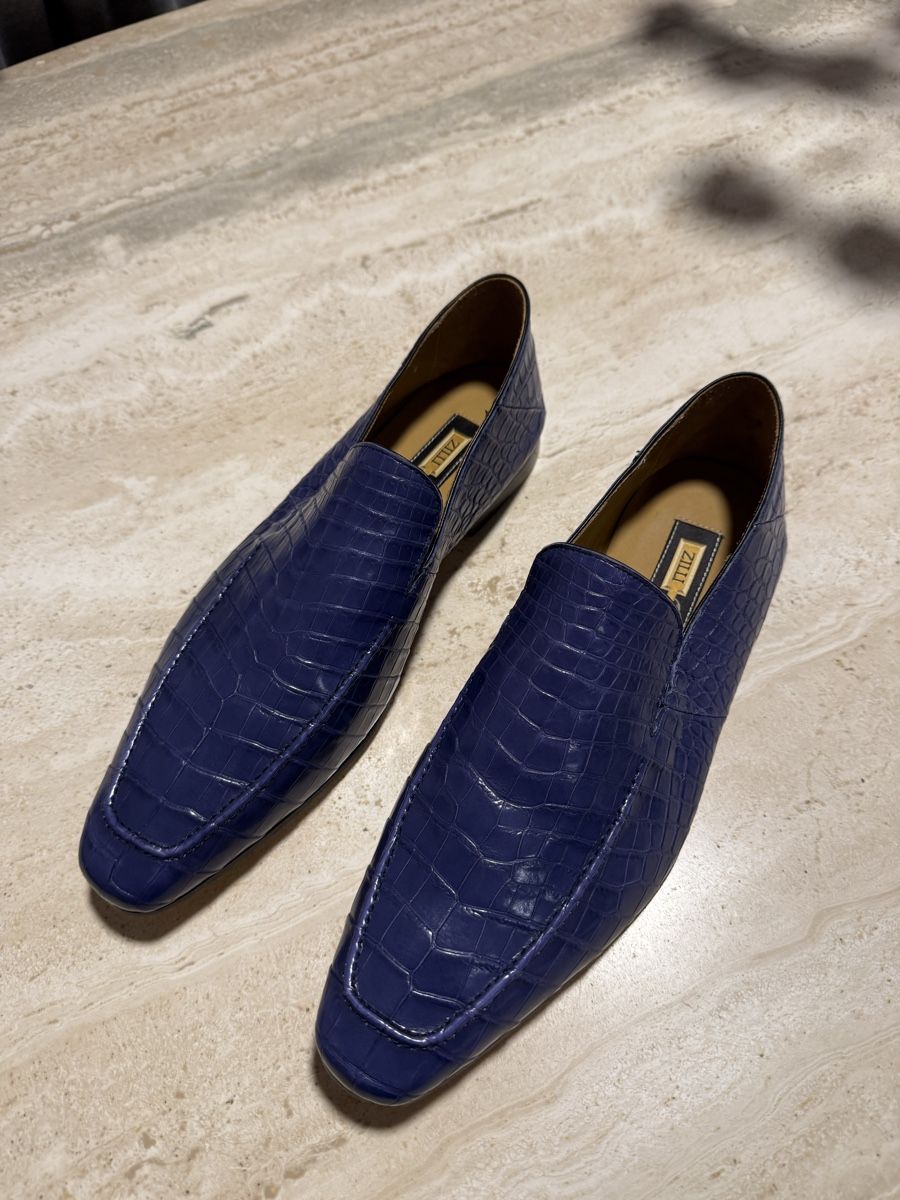 Zilli Scarpe da uomo: Zilli loafers in crocodile – Nuovo (secondo la descrizione) da Basel venduto da mon_2l8z