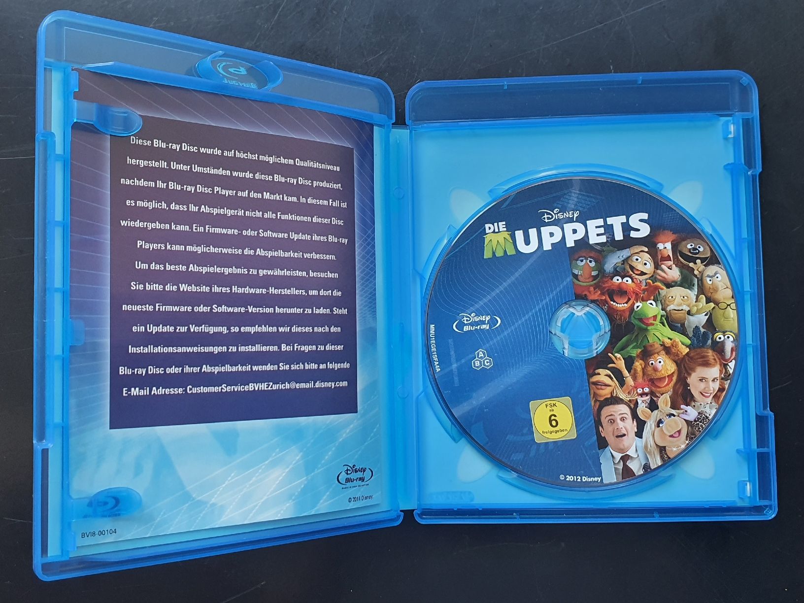 Tutti i DVDs: The Muppets Blu-ray Disc - Disney – Usato da Zürich venduto da TimZurich1 2