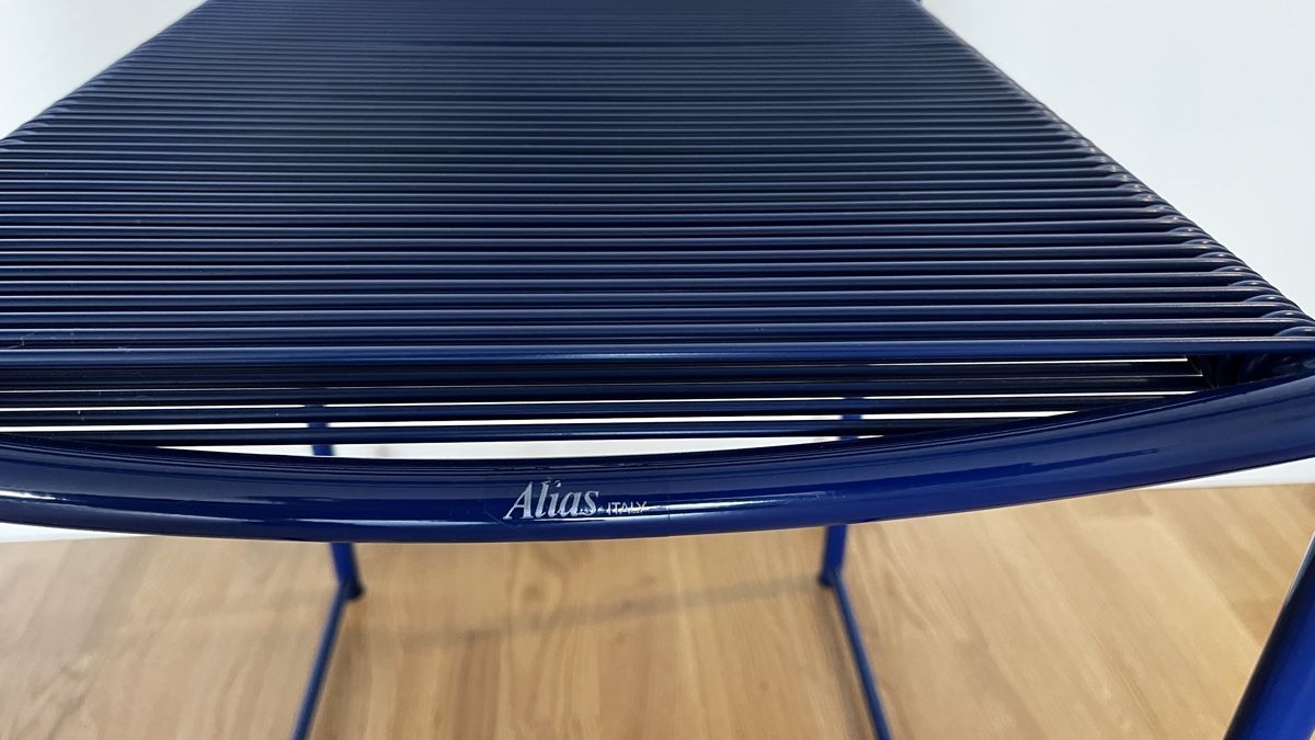 Sedie: 3 Stück Alias Stühle blau – Usato da Horw venduto da MaBu64 1