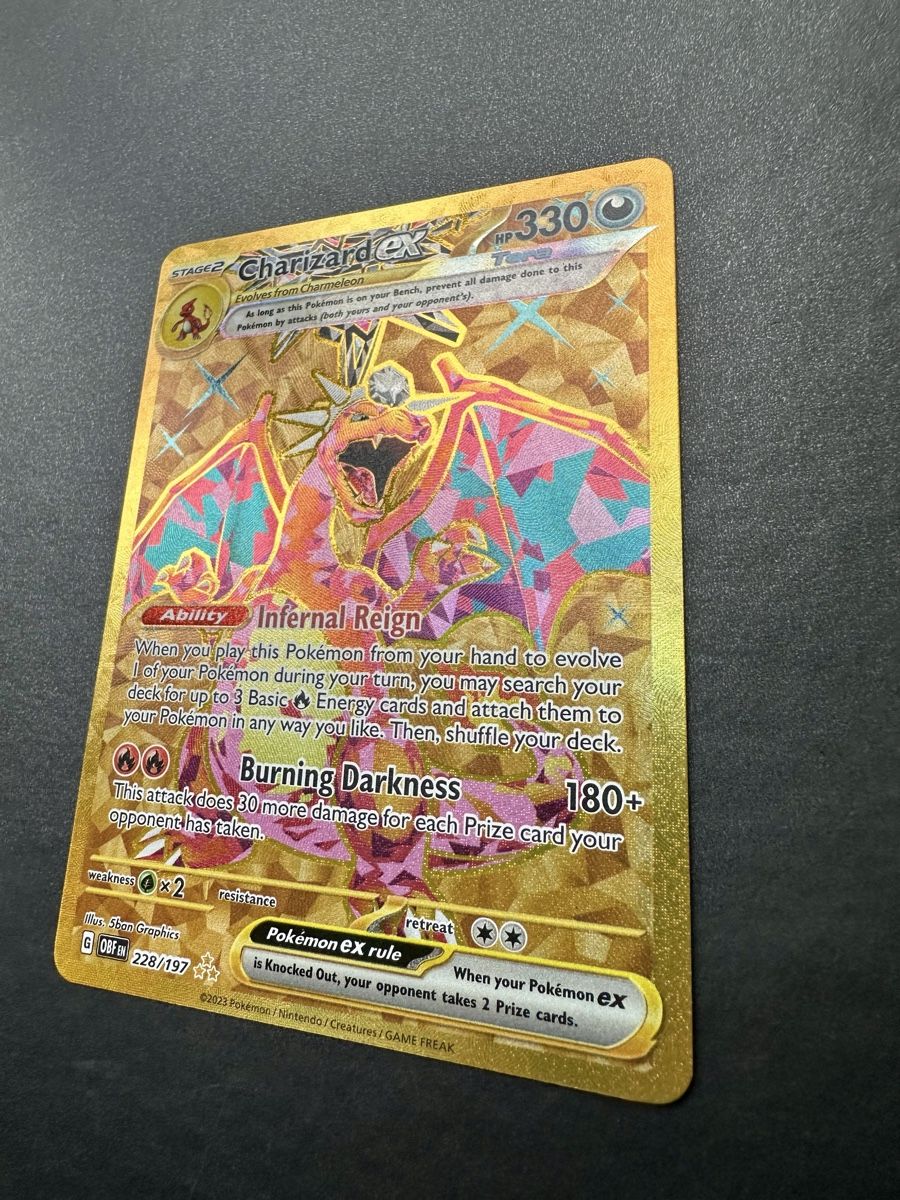 Pokémon Carte collezionabili: Charizard ex #228 - Obsidian Flames - Hyper Rare – Usato da Bern venduto da HugoStiglitz11 2