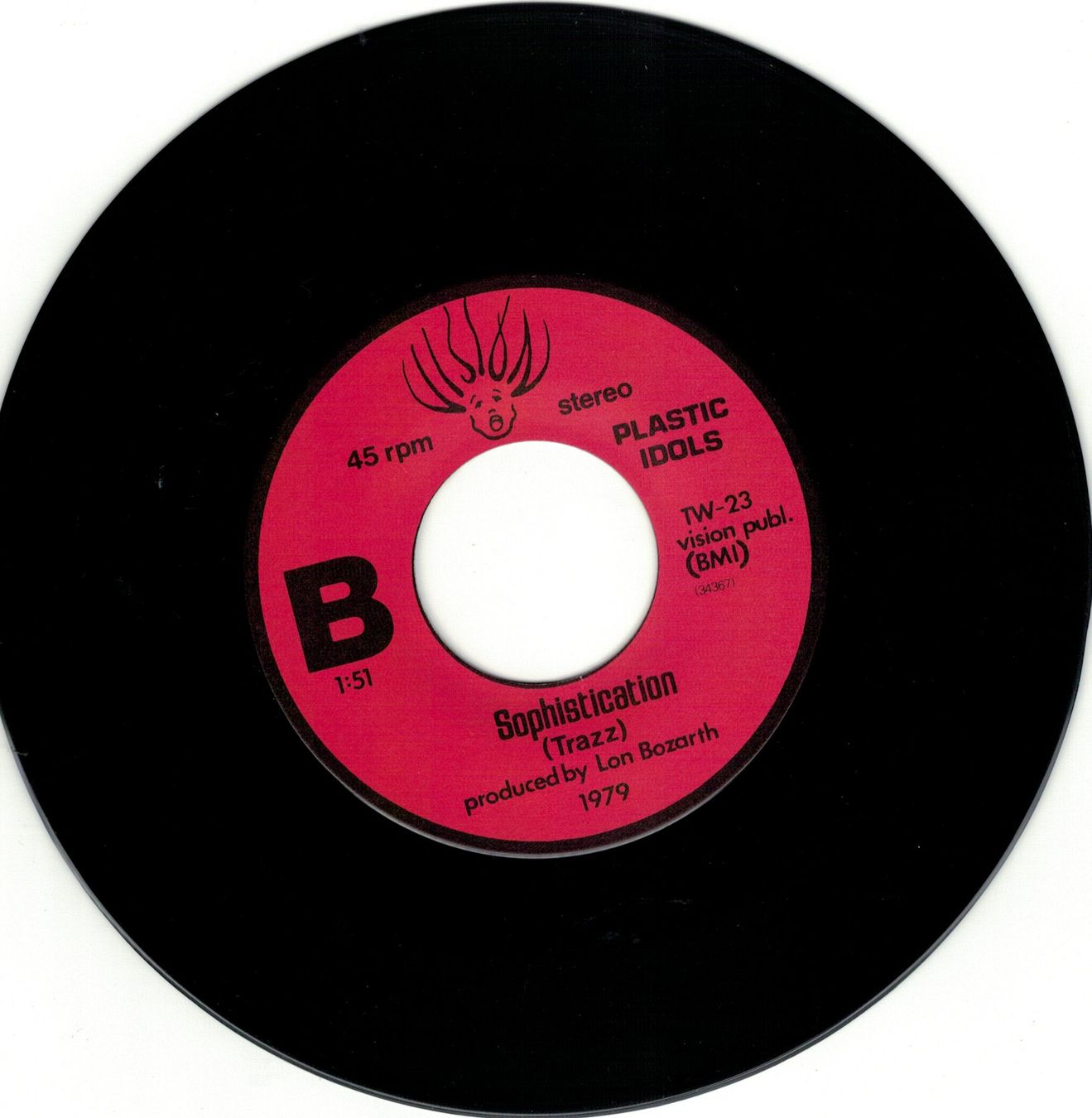 Vinyles: Plastic Idols - I.U.D. / Sophistication  7", Single – D'occasion à Lugano par mdal 3