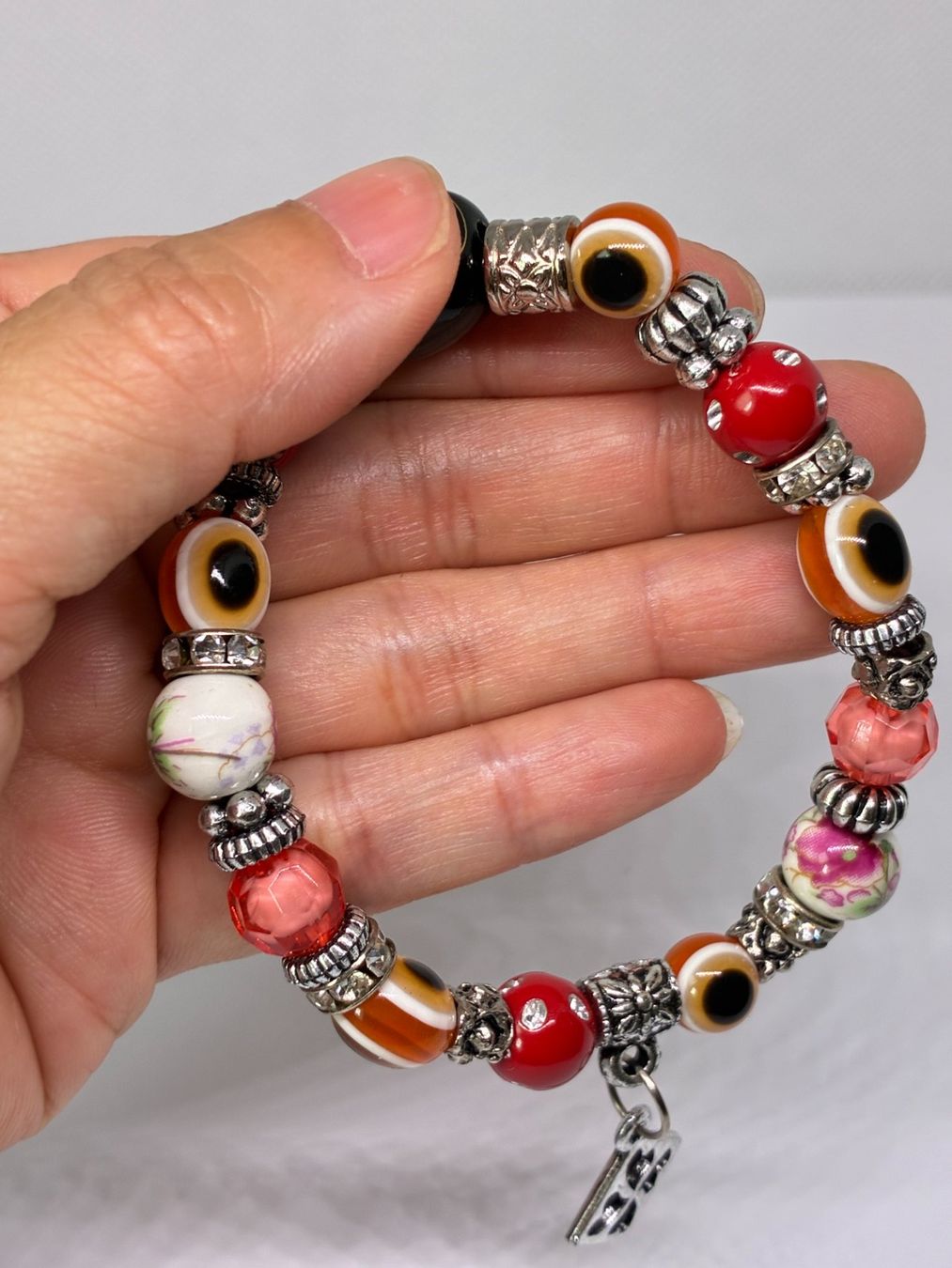 Bracelets: Handgefertigtes Boho-Armband, Warm Colours – Neuf (Voir description) à Finstersee par Small-Daily-Rituals 2