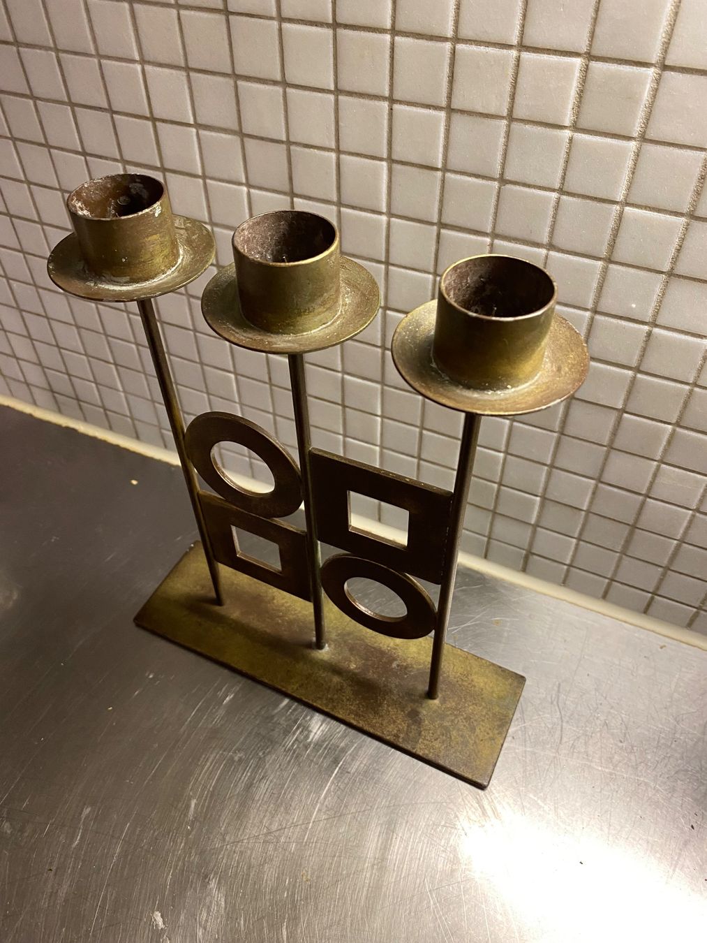 Kerzenständer: Kerzenleuchter 60er Design Vintage Austria – Gebraucht aus Solothurn von BORGHAGEN 5