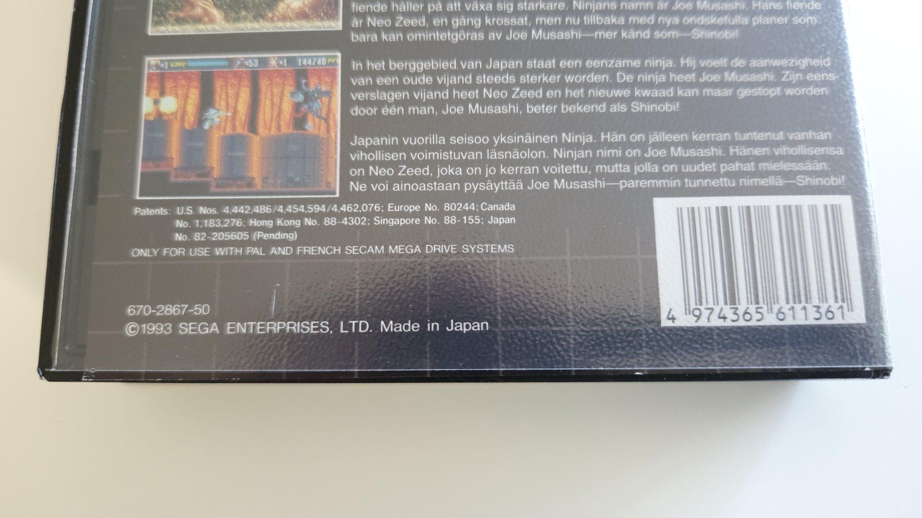 Sega Giochi: Shinobi III - Mega Drive – Usato da Autigny venduto da zel_gvl5 5