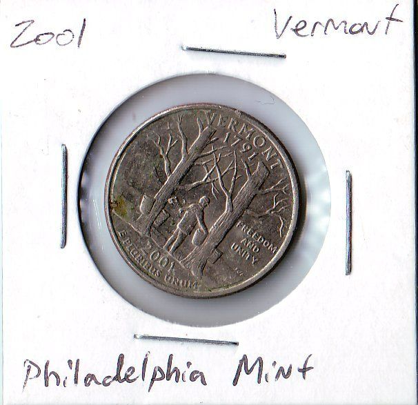 Toutes les monnaies: Quarter Dollar 2001 – Neuf avec emballage d'origine à Brittnau par trouvaille02 1