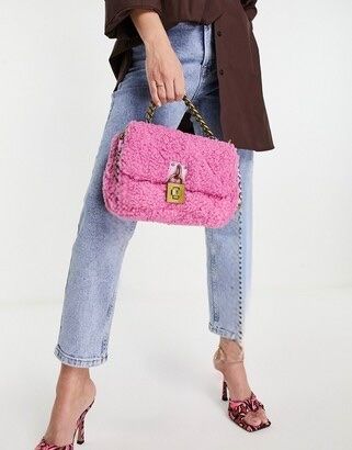 Rarität: Steve Madden Wintertasche gesteppte Teddy Handtasch