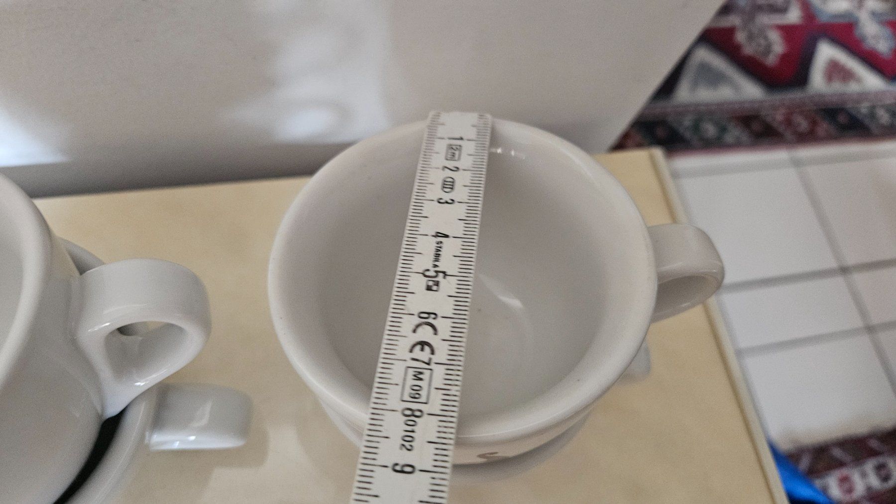 Tazze: 4 tazze da cappuccino Chicco d'oro – Usato da Melano venduto da H-Sara 1