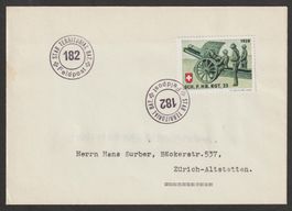 Artillerie Nr. 186a/1 Brief