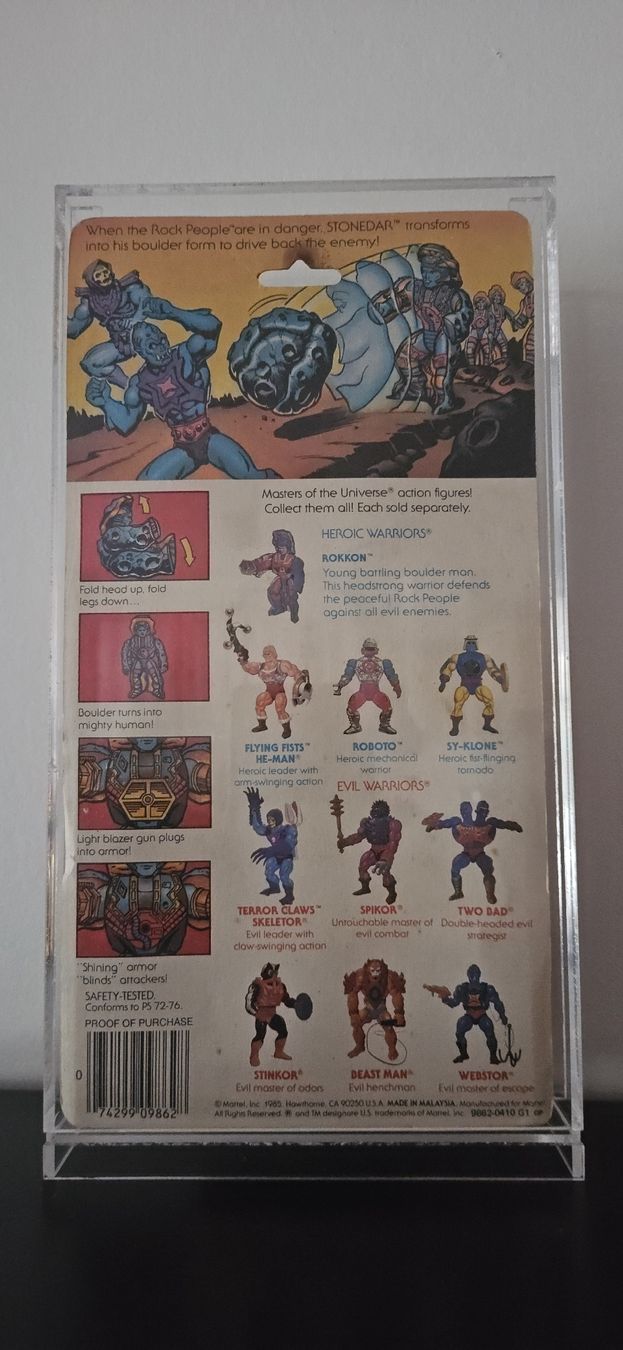Masters of the Universe Figuren: Motu Vintage Stonedar – Neu und originalverpackt aus Strengelbach von Lordschubi 1