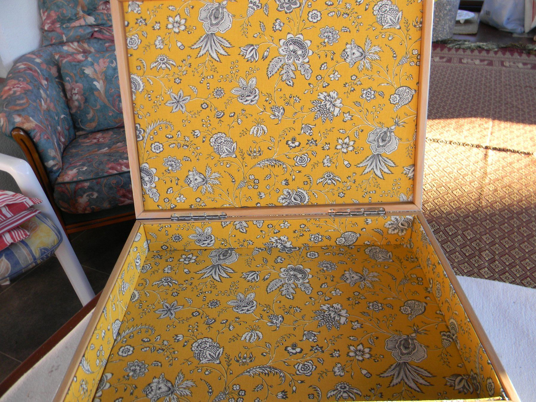 Altro in Bricolage: boite en bois relookée thème couture – Nuovo e nell'imballaggio originale da Bournens venduto da monique048 1
