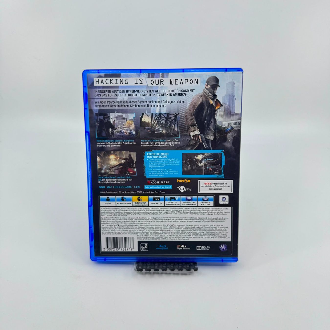Jeux: Watch Dogs (PS4) – D'occasion à Herisau par Seyashop1 2