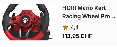 Controller: Volant Switch Racing Pro – Gebraucht aus Genève von cat_zy7d 1