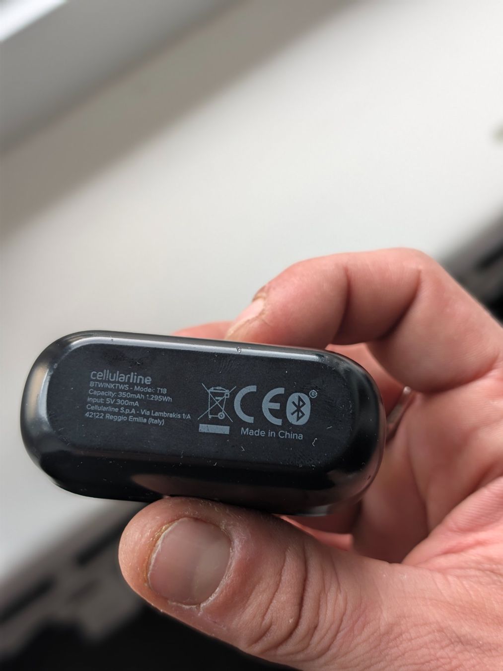 Cuffie: Cellularline Wink T18 Bluetooth Headset Schwarz – Usato da Thun venduto da leo_nfp9 2