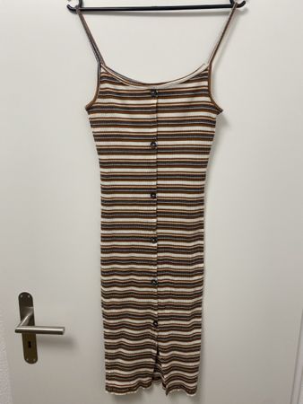 Damen Kleid gestreift