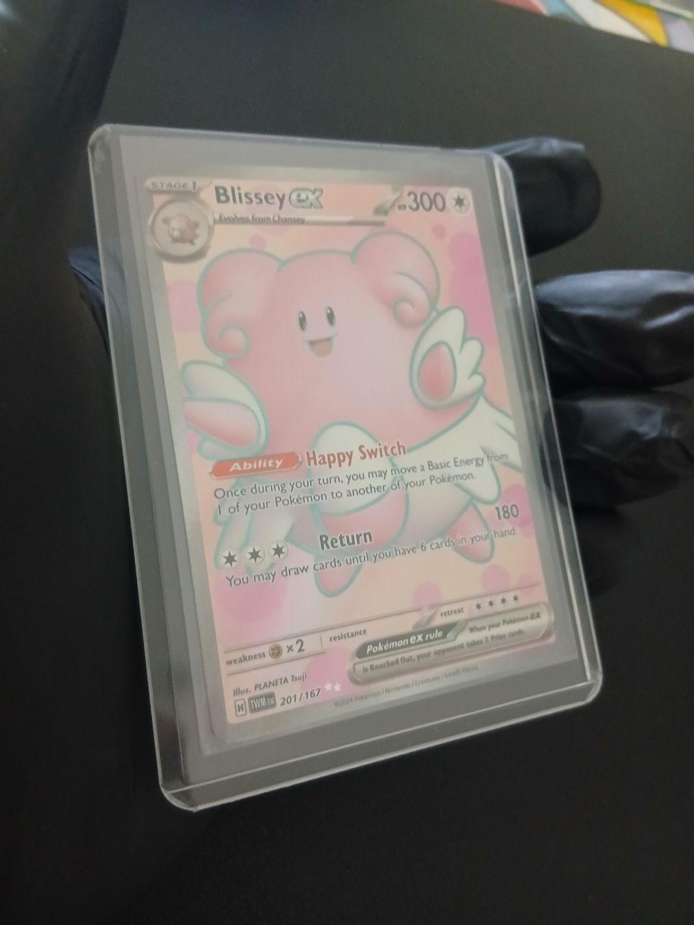 Pokémon Carte collezionabili: Twilight Masquerade Blissey ex Pokémon Englisch – Nuovo (secondo la descrizione) da Regensdorf venduto da Baba_Basar 4