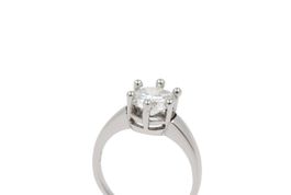 Brillant Solitär Ring 1.44ct VS1 18K mit Zertifikat *S3444
