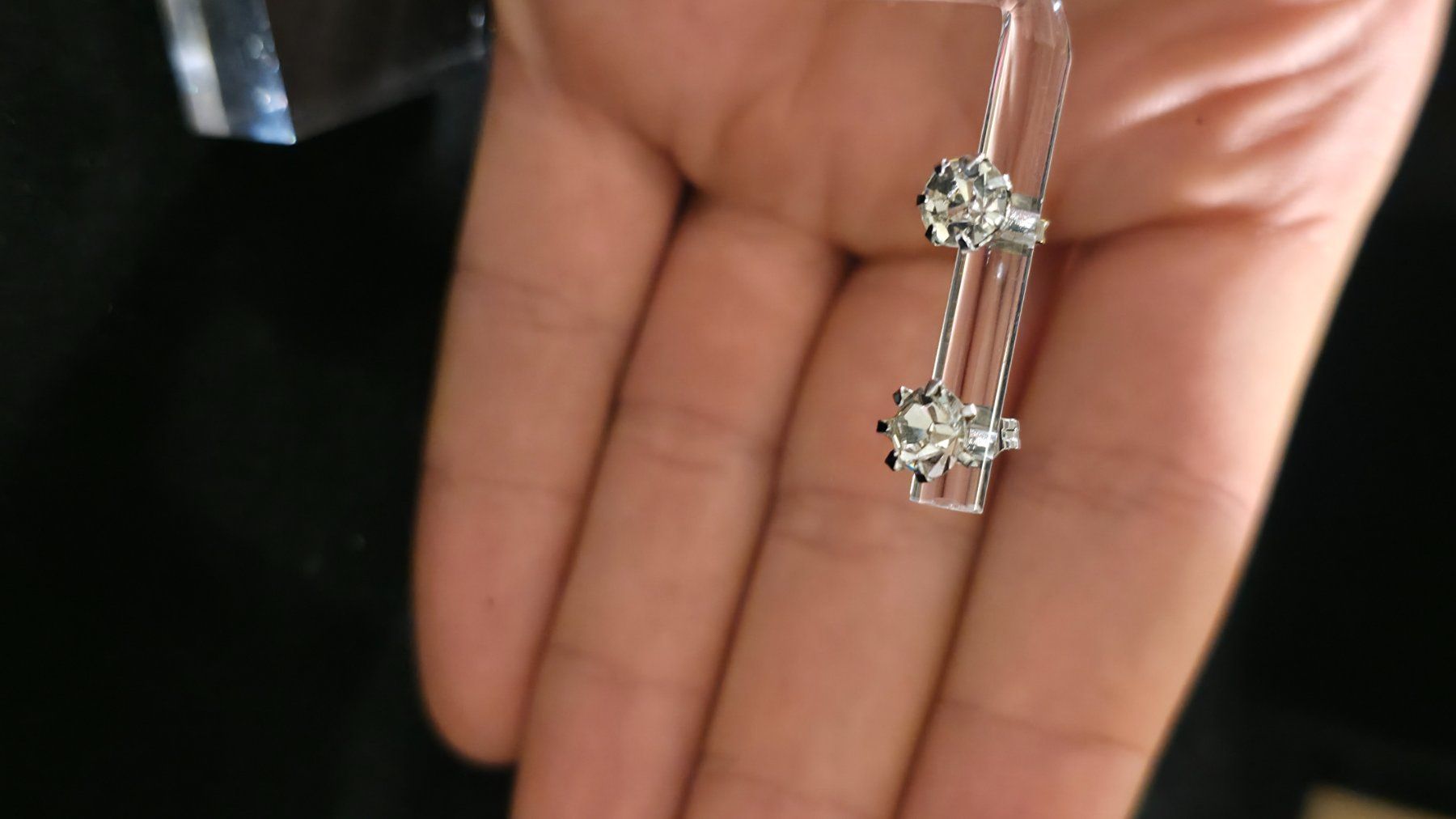 Orecchini pendenti & Orecchini a lobo: Ohrstecker Zirkonia 0,3cm – Nuovo e nell'imballaggio originale da Hemmental venduto da Aureumgold 6