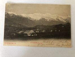 Ansichtskarte LE PAQUIER (Gruyère)  Ch. Morel Bulle 1903