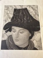 2 Belle gravure ancienne E. BIELER 1918 - Rare Art Suisse