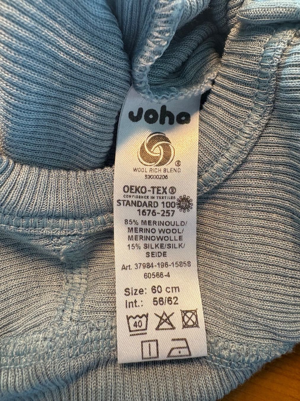 Joha Pagliaccetti: JOHA Overall mit Klappfuß aus Wolle/Seide – Usato da Zürich venduto da Nook_5 2