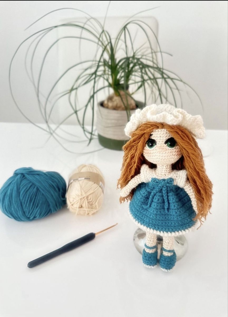 Bambole: Handmade Crochet Doll, Unique Gift Idea – Nuovo (secondo la descrizione) da Oftringen venduto da Eylem79 2