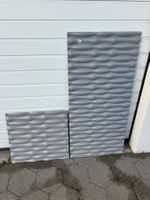 Flow Gitter Silber Sichtschutz 60x120cm