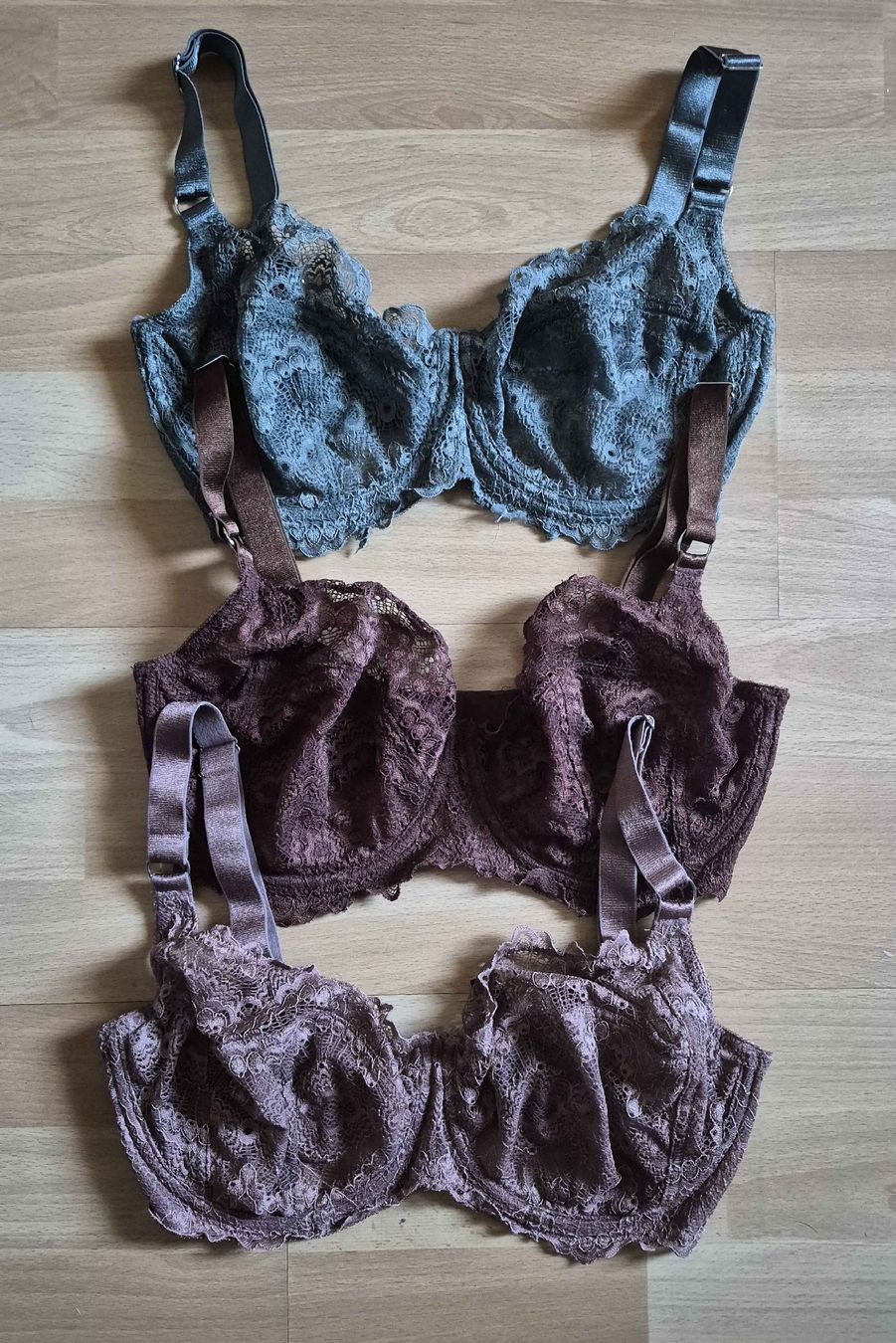 Altra biancheria intima: Damen BH Spitze 70H 3er Set Primark – Usato da Naters venduto da Monika-K
