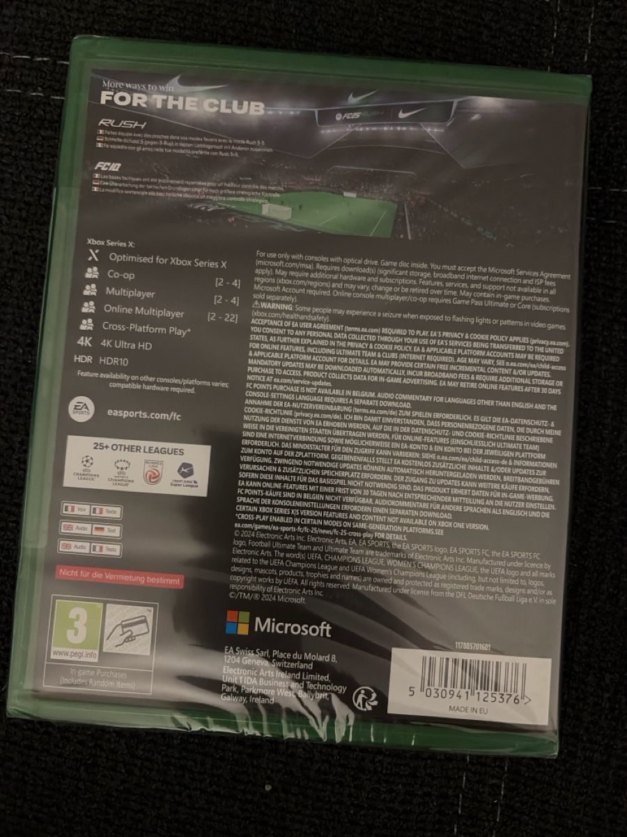 Spiele: FC 25 für Xbox Series X – Neu und originalverpackt aus Zürich von Marbosa 1