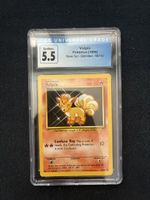 Carta Pokémon Vulpix Base Set 1999 CGC 5.5 graduata