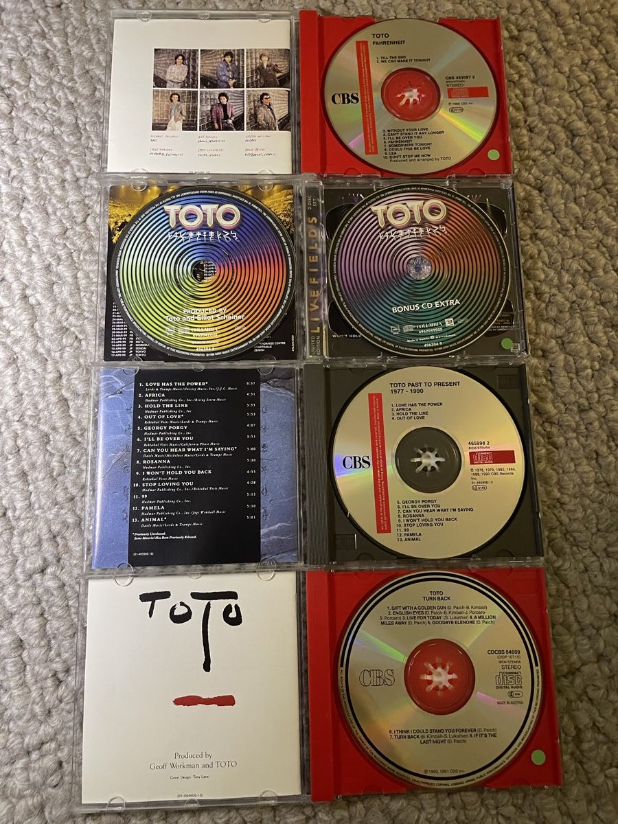 CDs: 4x Toto – D'occasion à Reinach AG par trigger7811 1