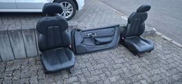 Autositze Leder mit Türverkleidung schwarz