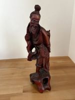 asiatische Figur ( Shaolin ) aus Holz