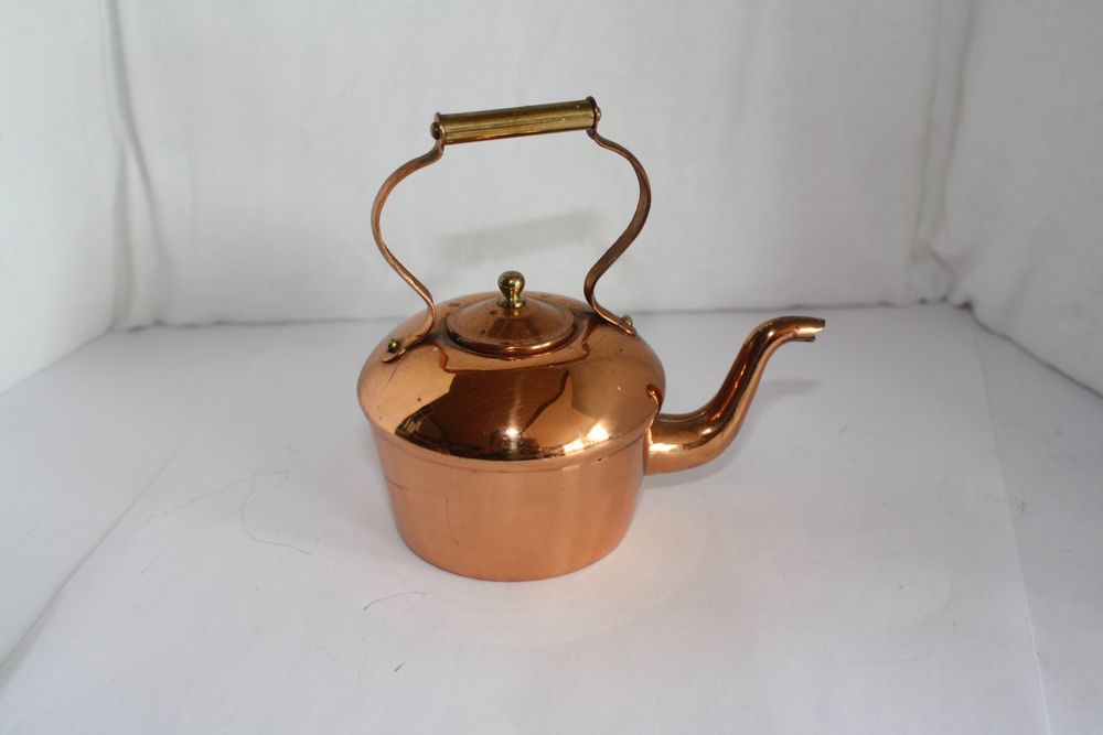 Teiere: Wasserkessel Miniatur aus Kupfer – Usato da Blauen venduto da Harry1363 2