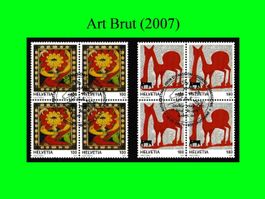 Viererblock-Serie "Art brut" (2007)
