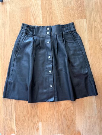 Bash jupe en cuir