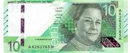 Peru 10 Soles P-196 UNZ