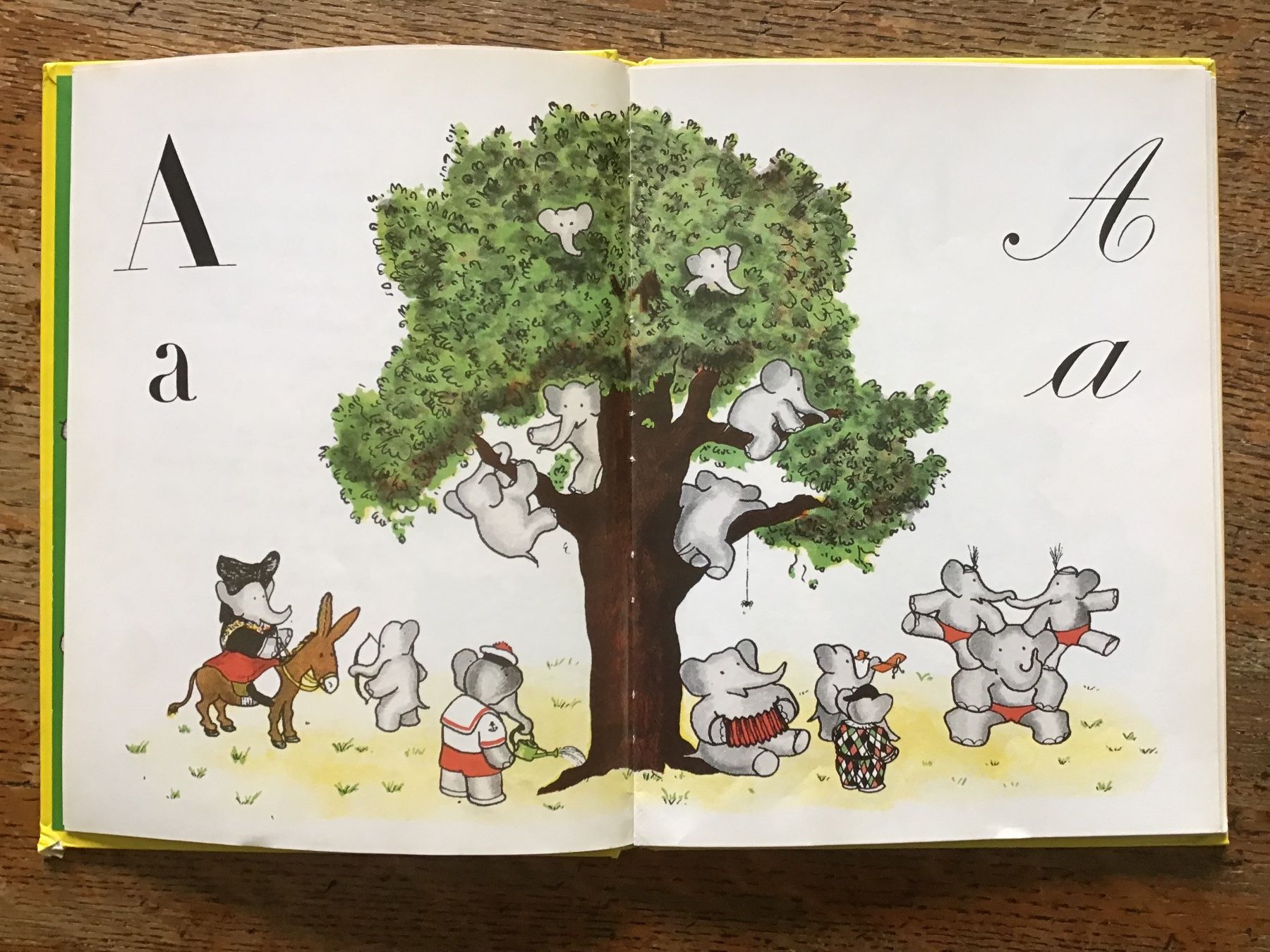 Libri: Jean de Brunhoff « A.B.C. de Babar » – Usato da Fully venduto da Ruby97 1
