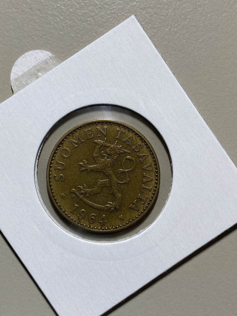 Tutti le monete: Finlande - 50 pennia - 1964 – Usato da Payerne venduto da Mike1682 1
